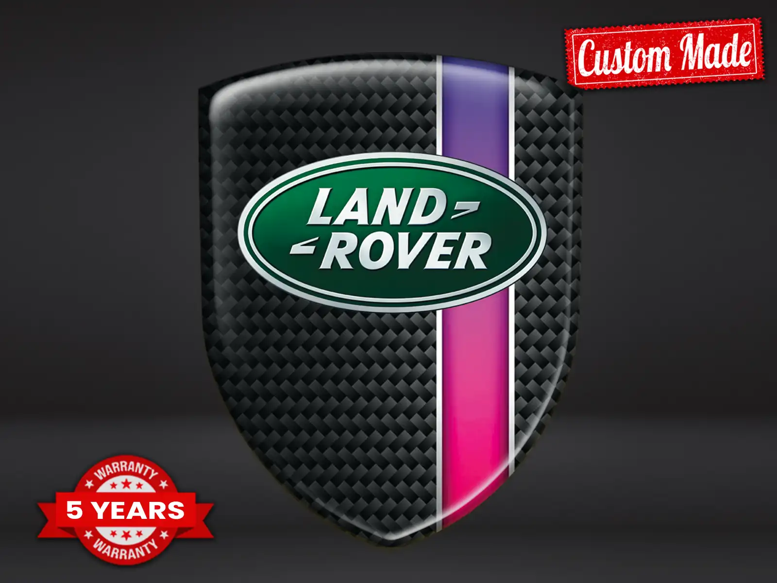 Land Rover Autocollants Hot Rod Édition Qualité Personnalisée